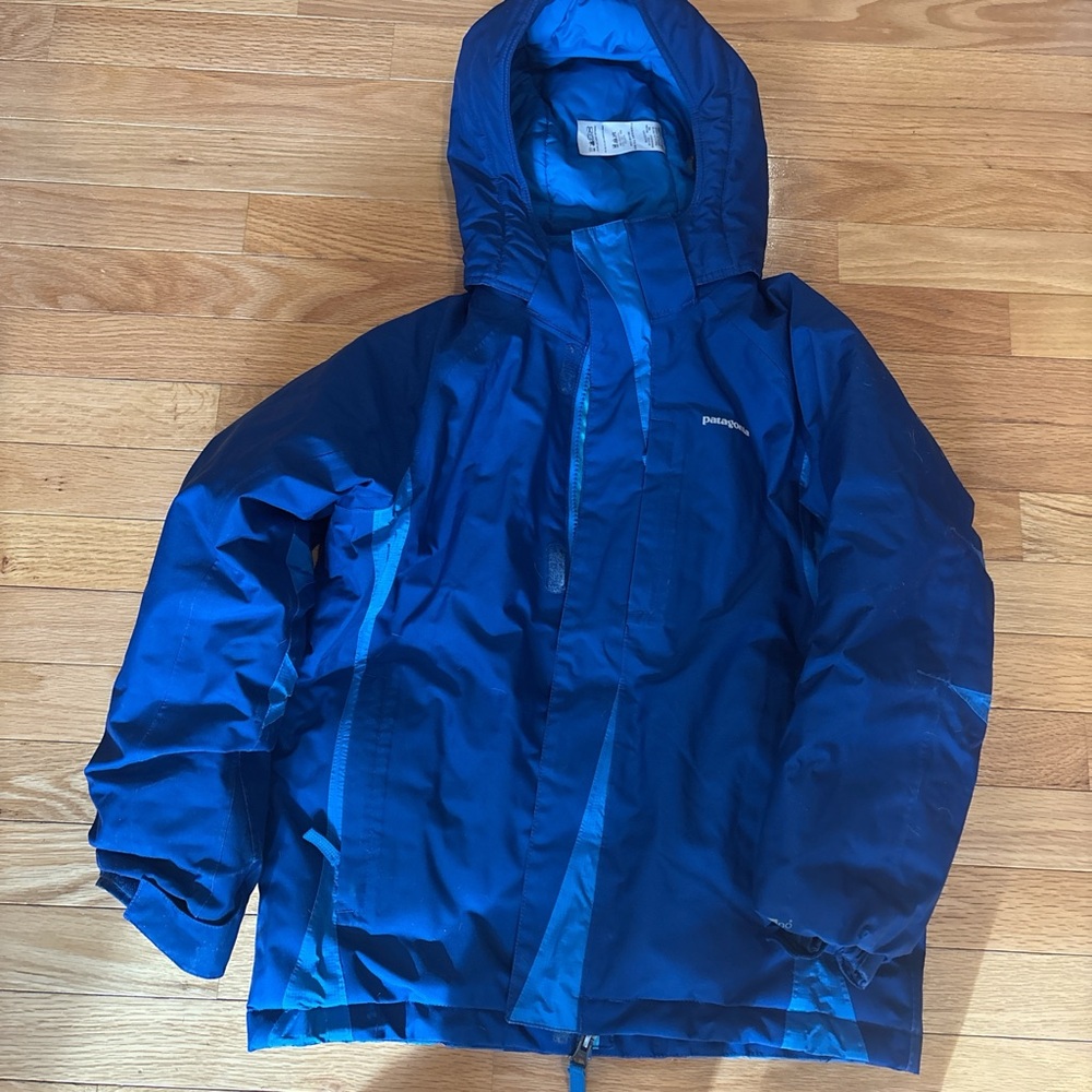 Patagonia big boys winter jacket size 10